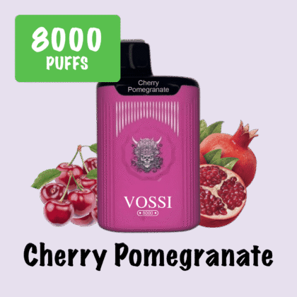 CHERRY POMEGRANATE – VOSSI – 8000 PUFFS