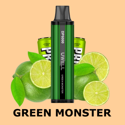 GREEN MONSTER – UWELL – 6000 PUFFS
