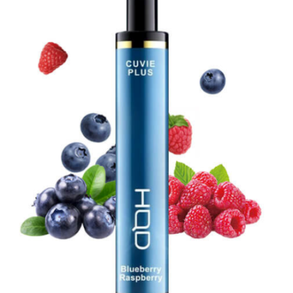 HQD CUVIE PLUS BLUEBERRY RASPBERRY – 1200 PUFFS