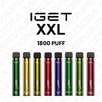 IGET XXL Disposable Vape Wholesale (1800 Puffs)