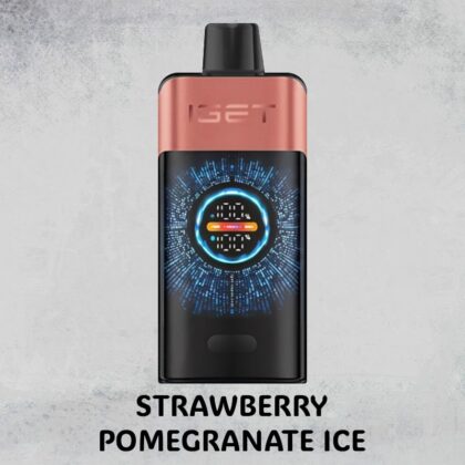 STRAWBERRY POMEGRANATE ICE – IGET ONE – 12000 PUFFS